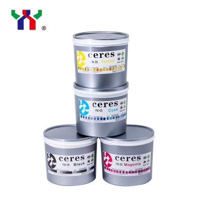 Chine High quality offset metal ink for Iron,color rubine red,natural dry,2kg/can à vendre