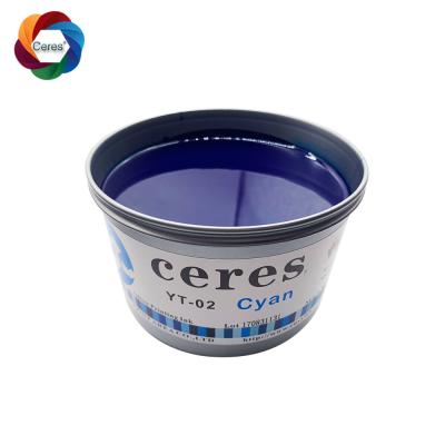 China Manufacturers Of Offset Printing Ink Ceres YT-02 Quick Dry Ink for Offset Printing for sale