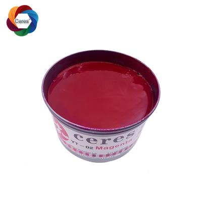 China Ceres YT-02 Multiple Color Sheet-fed Printing Ink For Offset Printing for sale