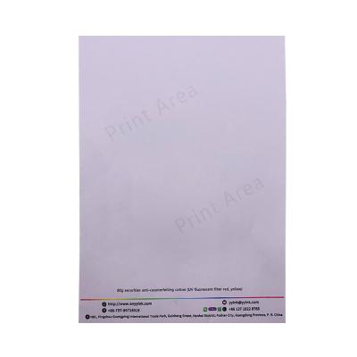 China Ceres Security Paper with Colorful Fibers,70g,80g,85g,90g,100g security paper for sale