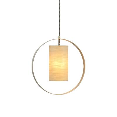 China Nordic Round Metal Dresser Lamps Iron Gold Decor Metal Lamp Home Pendant for sale