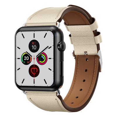 China Fashion\Dress Luxury Popular Apple watch apple iwatch876 SE54321 Italian leather strap with small waist for sale