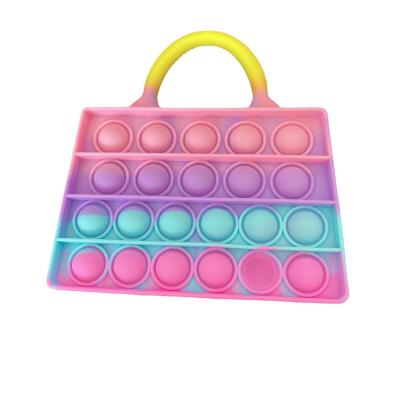 China Wholesale Silicone Factory Style New Silicone Push Bubbles Wiggle Toys For Autism for sale