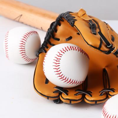 China 9 Inch High Quality Professional Nonelastic Scare Softball PVC PU Leather Training Baseball for sale