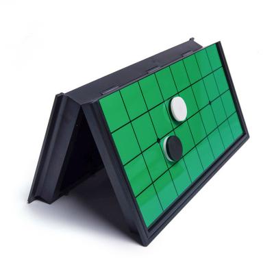 China Wholesale magnetic portable folding chess reversi board chess set othello game small price for sale