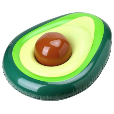 China Durable PVC Avocado Hot Sale Pool Float Inflatable Floating Water Mat The Softest Swimming Pool Floating Mat for sale