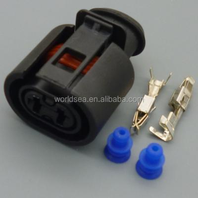 China Automotive 2pin Wheel Speed ​​Sensor Cable Harness Plug Connector For VW Beetle Jetta 4 Golf GTI MK4 00-04 6N0 927 997 One 6N0927997A for sale