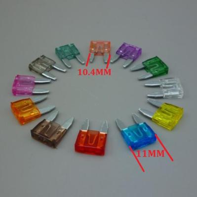 China Mini Automotive Car Fuse 5A 7.5A 10A 15A 20A 25A 30A 35A 40A for sale