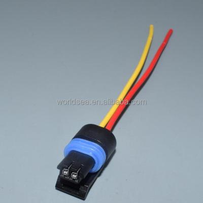 China Pin 1.5mm Pin 2 Way Automotive Sensor Plug Female Auto Water Temperature Sensor Plug 12162193 for sale