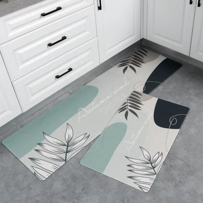 China Anti Fatigue Kitchen Rugs And Blankets Sets Comfortable Washable Kitchen Floor Mat Rugs for sale