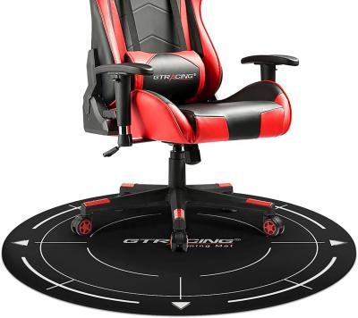 China New Arrival 2021 Washable Custom Design Anti Skid Gamer Chair Mat Office Chair Mat For Hardwood Floor for sale