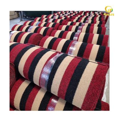 China Modern Bangladesh Market 1.2x15m And 0.9x15m Size Colorful Artificial Turf PVC Grass Mat Floor Mat Roll Tarpaulin for sale