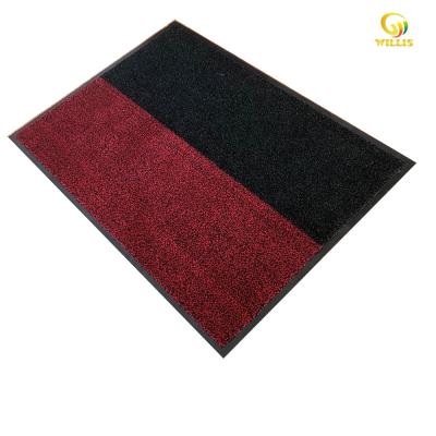 China Newcomer Entryway Absorbent Blanket Half Shoes Foot Barrier Carpet PP Fiber Scraper Washable Entryway Front Entrance Carpet Cleaner for sale