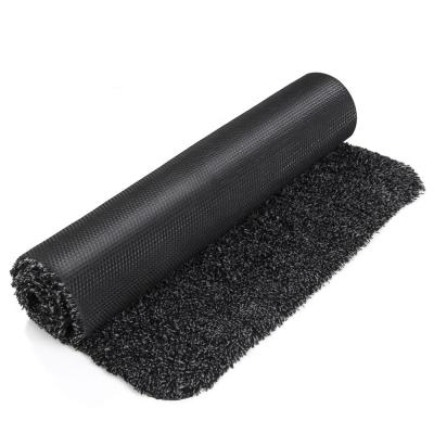 China Machine Washable Super Clean Magic Indoor Front Mat Absorbent Cotton And Microfiber Material Step Door Mat for sale