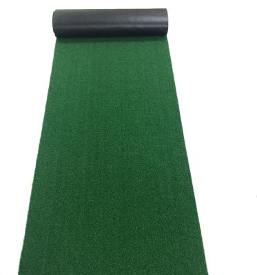 China Colorful Waterproof Artificial Turf Scrape Dirt And Mud Pvc Backed Grass Door Mat for sale