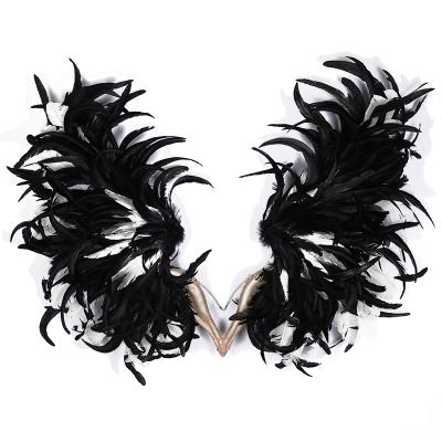 China Factory Price Eco - Friendly Home Decoration Accessories Feather Angel Wings for sale