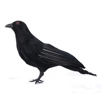 China Europe Black Crafts Bird Home Decoration Huge Size Handmade Ornaments for sale