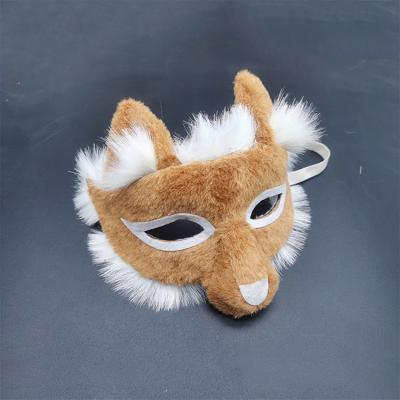 China Deer Shaped Masquerade Party Mask Forest Themed Halloween Carnival Party Supplies for sale