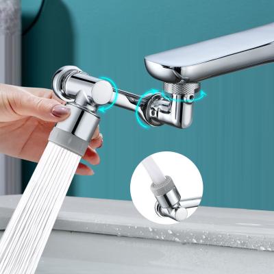 China Pull Out Spray Universal Electroplate 720 Water Easy To Wash Faucet for sale