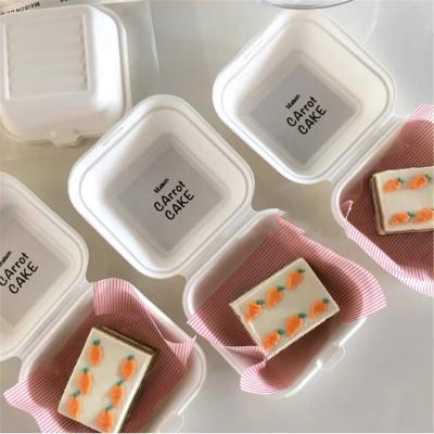 China Small and Exquisite Packaging Cake Gift Box Recyclable Hot Promotional Product Takeout Box for sale