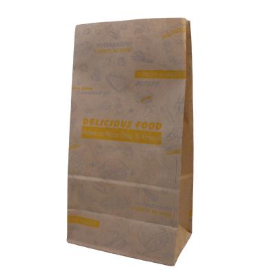 China Recyclable Promotion Customized Fried Chicken And New Product Commercial Disposable Fries Packaging Bag for sale