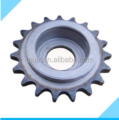 China ASA Standard Driven Chain Steel Idler Sprocket With Backing Hole for sale