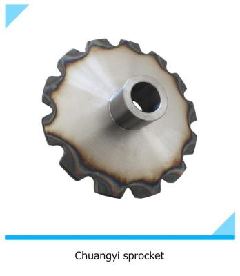 China Steel Boring Sprocket 1045 Double Pitch Industrial Roller Chain Steel for sale