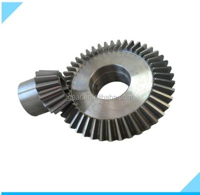 China Bevel gear steel spur wheel for sale