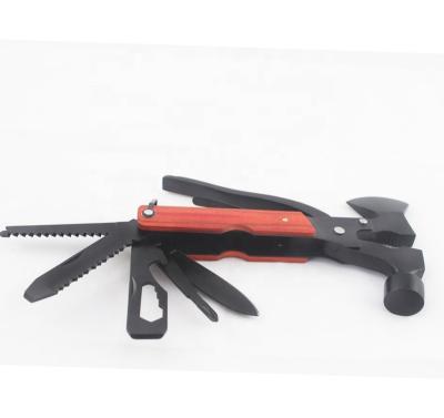 China Portable Safety Hammer All In One Tools Hatchet Ax Safety Hammer Multitool Survival Hammer for sale