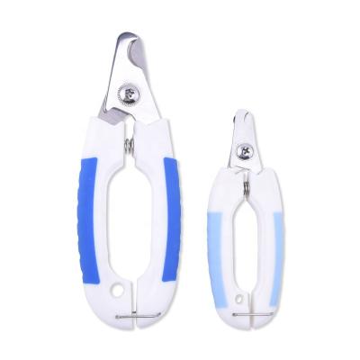 China Stocked Pet Cleaning And Pet Grooming Products PP+2CR13 Nail Scissors for sale