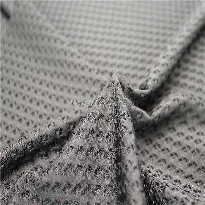 China Breathable NYLON SPANDEX WARP KNITTING JACQUARD FABRIC /