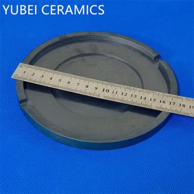 China 92HRA-94HRA Silicon Carbide Disk , Black Silicon Carbide Ceramic Plate for sale