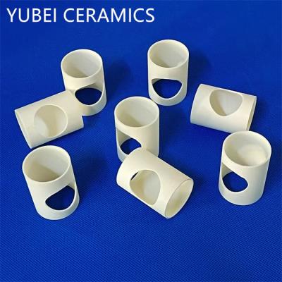 China Fijne Alumina Keramische Buizen 29W/MK Hoge Hardheid Alumina Bus Te koop