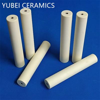 Cina Parti ceramiche dell'allumina automobilistica, ossido di alluminio Rod With Inner Thread dell'avorio 99% in vendita