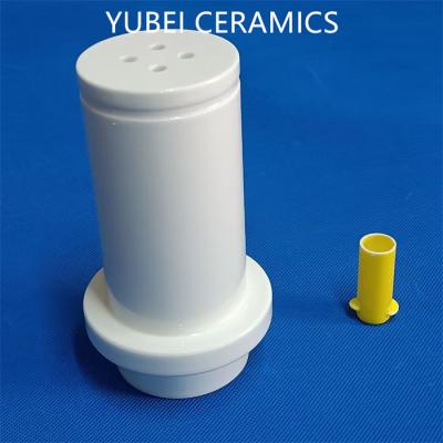 Cina High Compression Strength Alumina Ceramic Parts Glazed For Electrical Insulation in vendita