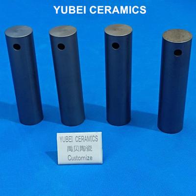 China Black SSic Ceramic Custom Made Products High Hardness Silicon Carbide Ceramic Rods for sale