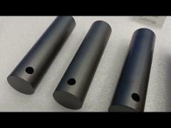 Black SSic Ceramic Custom Made Products High Hardness Silicon Carbide Ceramic Rods