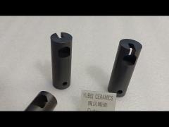 Black SSic Ceramic Customizable Sic Ceramics with Density 3.12g/cm3 Machining or Polishing Finish