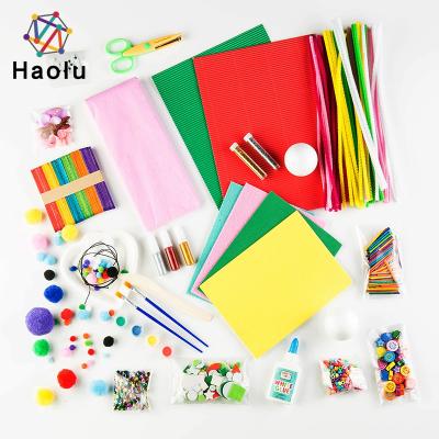 China Diy craft kits Haolu arts and crafts diy color matched toy craft cleaner kit for sale