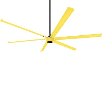 China Warehouse Workshop Center Logistics Gym New Zealand Factory Use 24ft 12ft 10ft HVLS Air Cooling Cheap Industrial Large Ceiling Fan for sale