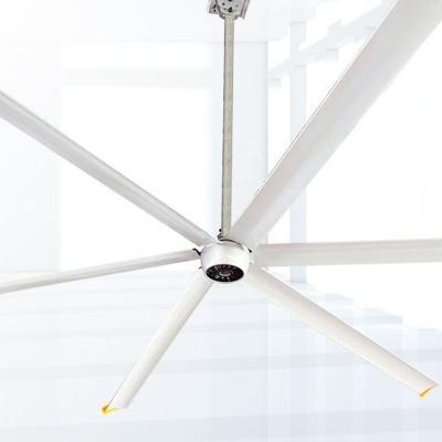 China Hotel Philippines Storehous Use 14ft 12ft Large 10ft Energy Saving AC DC Motor 220V Industrial Ceiling Fans for sale