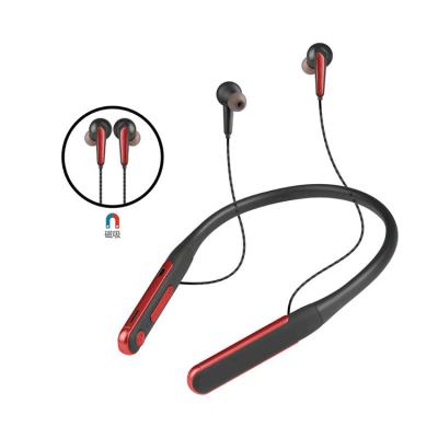 China 2021 new magnetic earbuds and neckband kzh factory neckband earphone with metallic luster for sale