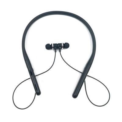 China Blue Neckband Wireless Magnetic Earphone Earbuds Neckband Tooth Band Waterproof Sports Headset With Mic Noise Canceling for sale