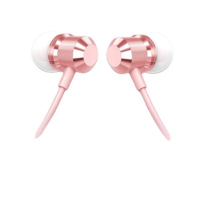 China Free Sample Perfect Sound Promotional Earphone In Ear 3.5 Mm Metal Earbuds With Microphone for sale