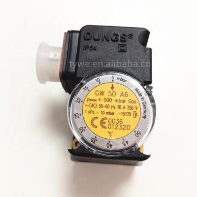 China Hotels GW3A6 GW10A6 GW50A6 GW150A6 GW500A6 MANGEES Compact Pressure Switches for Gas and Air Boiler Burner Spare Parts for sale