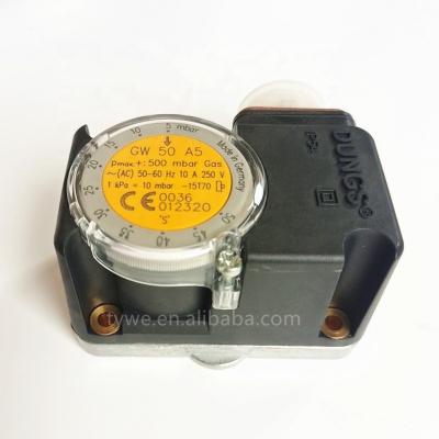 China Hotels Dung Replacement GW50A5 GW150A5 GW500A5 Pressure Switch For Multiple Actuators And DMV Solenoid Valves Boiler Parts for sale