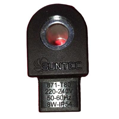 China SUNTEC Hotels Oil Pumps Valve Coil 8W IP54 Burner Boiler Spare Parts for sale