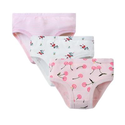 China Grils Breathable Cotton Panties Baby Toddler Soft Collective Packing Underwear for sale