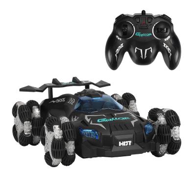 China 4 Double Side 360 ​​Wheel Flip Car Toys 2.4Ghz 4wd Remote Control Car 2.4Ghz 4wd Remote Control Stunt RC Car 4 Side 360 ​​Drift Sports Car Toy for sale