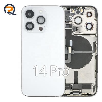 China Original For Iphone Replacement Repairing Original OEM Housing Battery Cover With Flex Cable Replacement For Iphone 14 pro housing 13 12 for sale